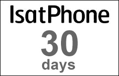 IsatPhone 30 days / 0 mins
