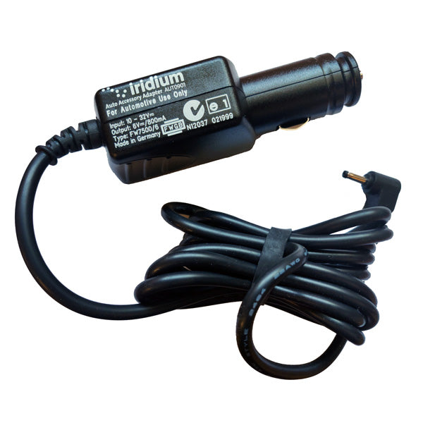 Adaptador de accesorios para automóvil Iridium Car Charger AUT1601