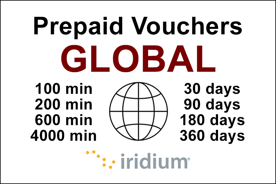 Iridium Global Prepaid Vouchers