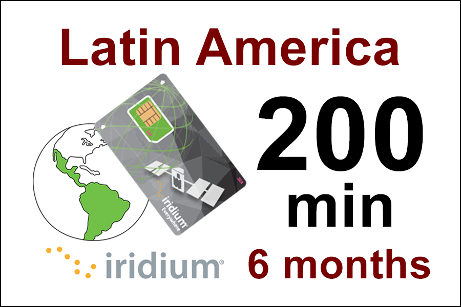 Iridium Latin America SIM Plan