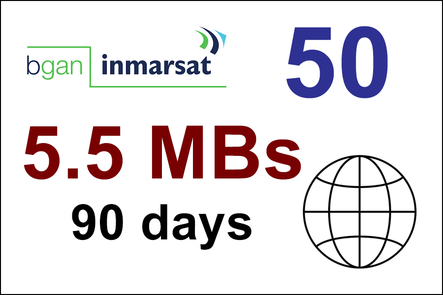 Tarjeta SIM Inmarsat BGAN + Envío Gratis!!!