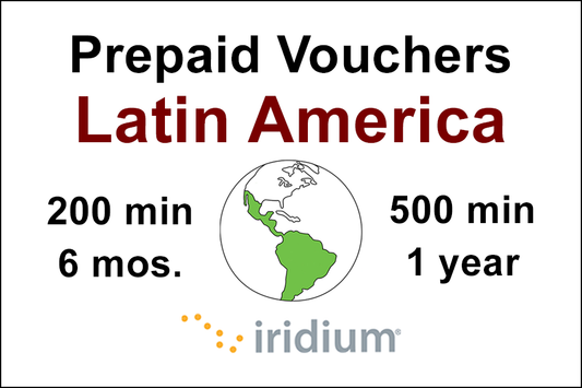 Iridium Latin America Prepaid Vouchers