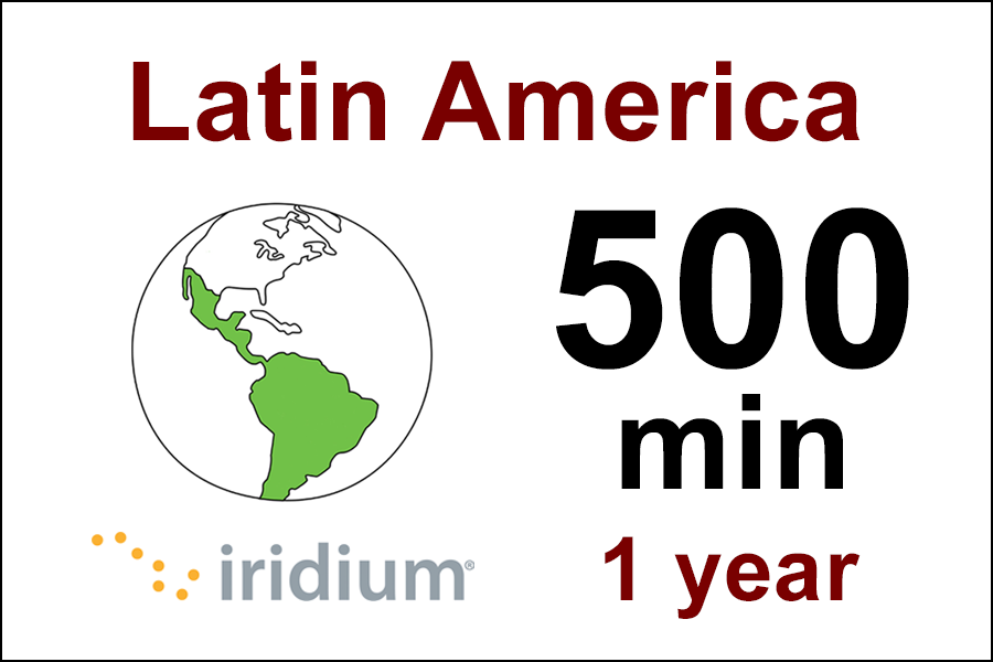 Iridium Latin America Prepaid Vouchers