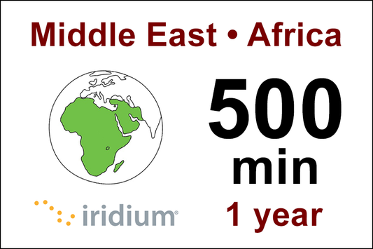 Iridium Medio Oriente África 500 min