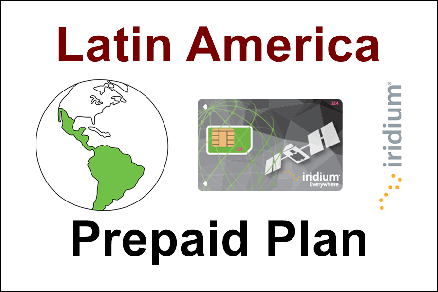 Iridium Latin America SIM Plan