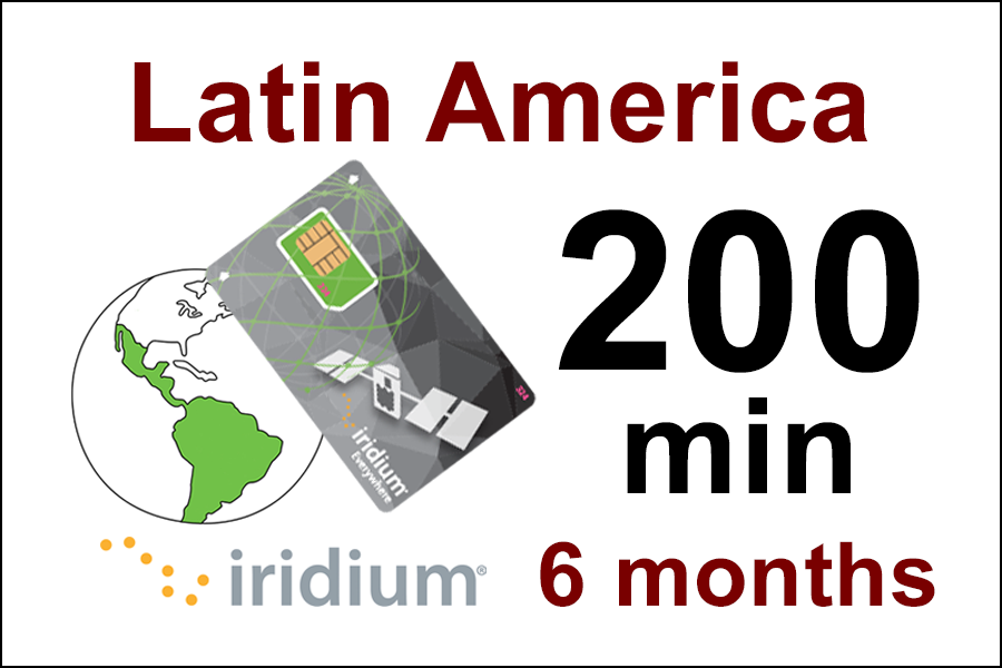 Plan SIM Iridium América Latina
