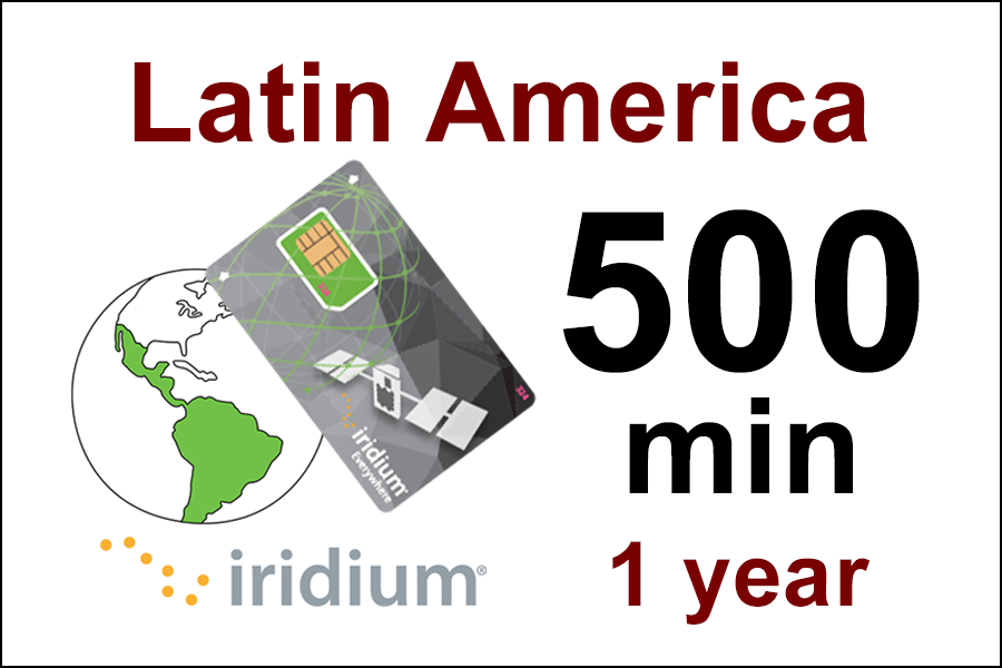 Iridium Latin America SIM Plan